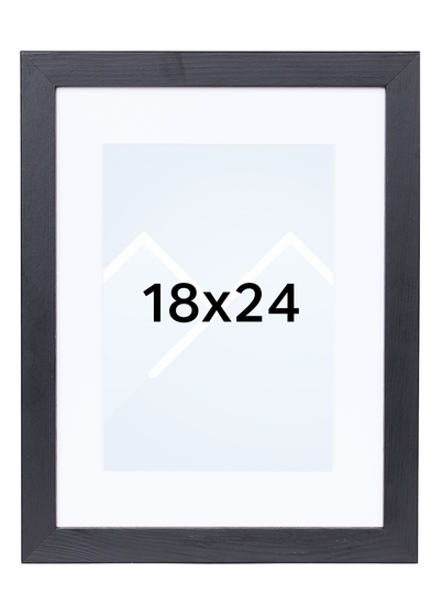 TR Reykjavik Bilderamme - Svart, 13x18, 18x24