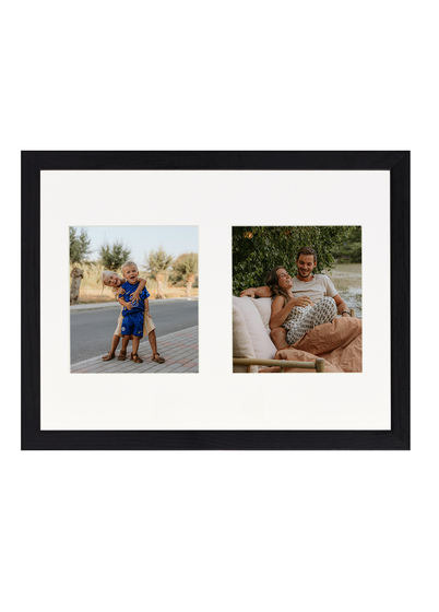 Interart Collage Passepartout - Hvit, 7,5x8,5 x2, 15x20