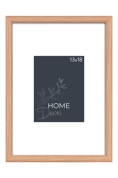 Inter Happy Bilderamme - Naturlig tre, 13x18