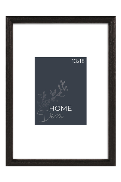 Inter Happy Bilderamme - Svart, 13x18