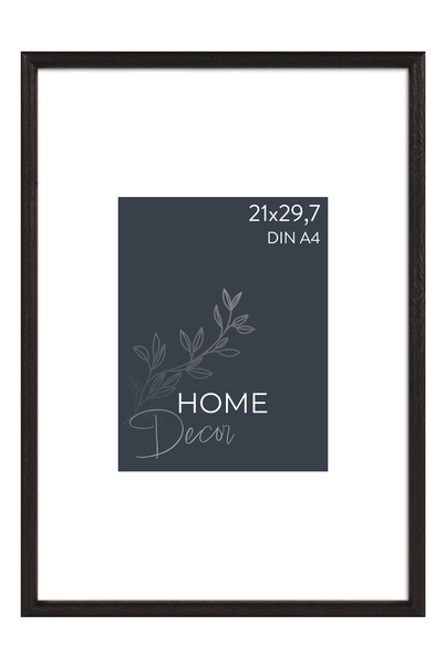 Inter Happy Bilderamme - Svart, 21x29.7 (A4)
