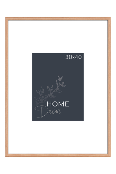 Inter Happy Bilderamme - Naturlig tre, 30x40