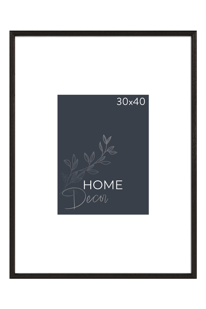 Inter Happy Bilderamme - Svart, 30x40