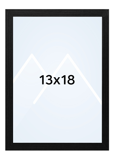 Inter Brasil Bilderamme - Svart, 13x18