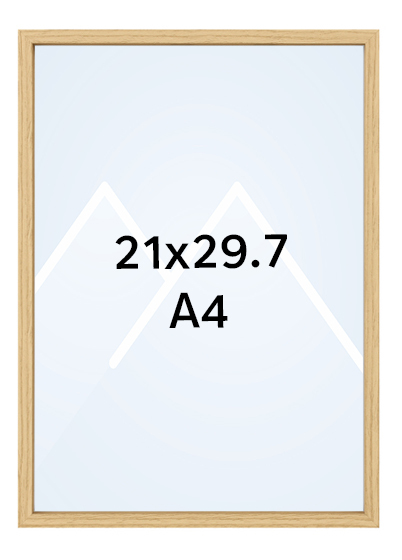 Inter Brasil Bilderamme - Naturlig tre, 21x29.7 (A4)