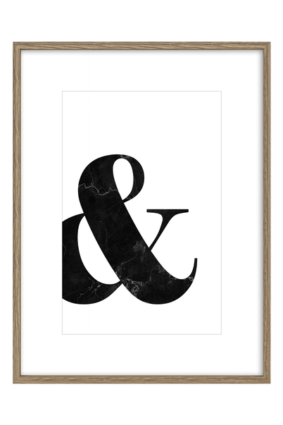 Inter Brasil Bilderamme - Brun, 30x40