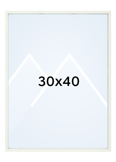 Inter Brasil Bilderamme - Hvit, 30x40