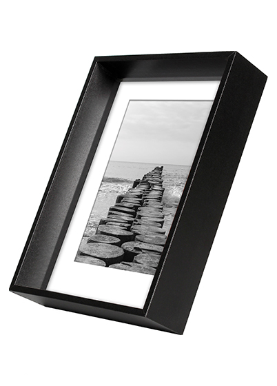 Inter Blanc Bilderamme - Svart, 13x18