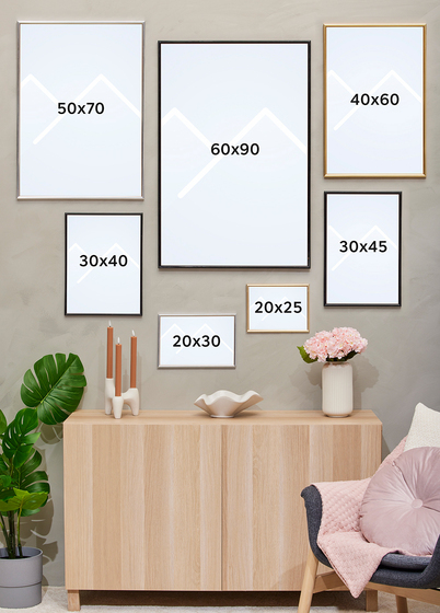 Walther Galeria Bilderamme - Gull, 40x50