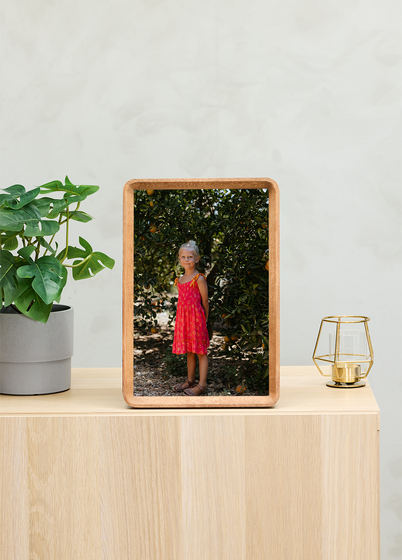 ZEP Italia Baden Bilderamme - Lys brun, 20x30