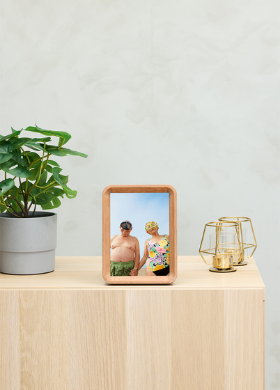 ZEP Italia Baden Bilderamme - Lys brun, 13x18