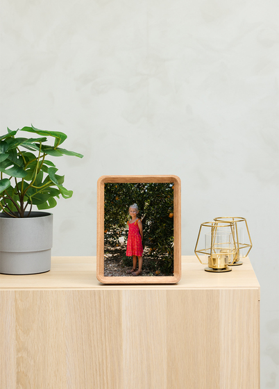 ZEP Italia Baden Bilderamme - Lys brun, 15x20