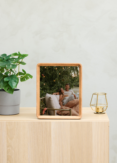 ZEP Italia Baden Bilderamme - Lys brun, 20x25