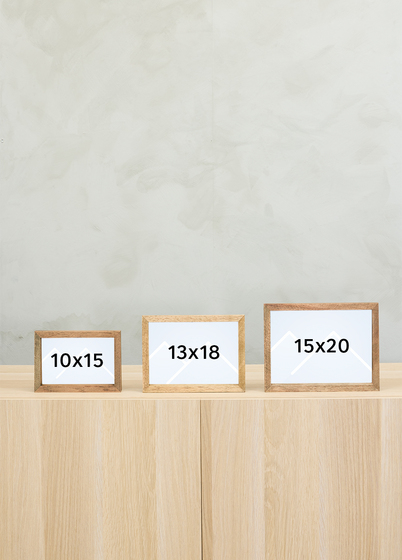 ZEP Italia Marne Vertikal & Horisontal Bilderamme - Lys brun, 13x18, 13x18