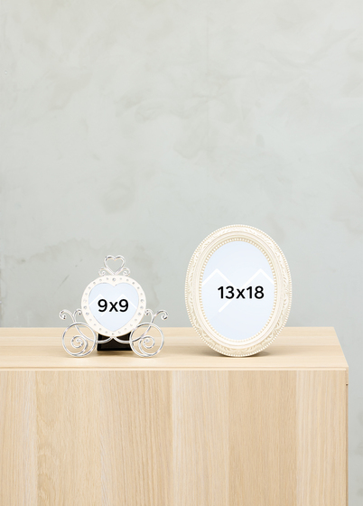 ZEP Italia Cinderella 2.0 Bilderamme - Sølv, 9x9