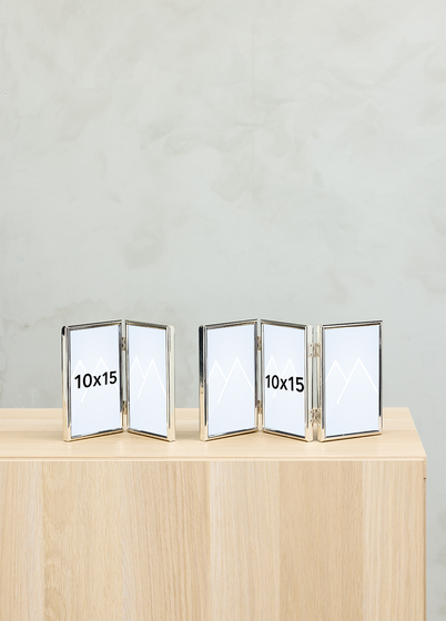 ZEP Italia Silvia 2Q & 3Q Bilderamme - Sølv, 10x15 x3