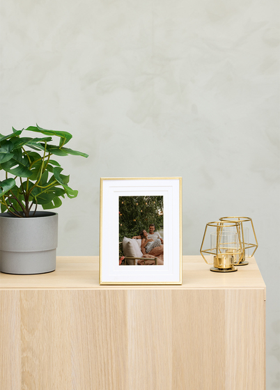 ZEP Italia Anversa Bilderamme - Gull, 10x15