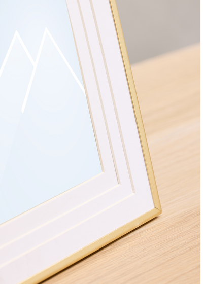 ZEP Italia Anversa Bilderamme - Gull, 10x15