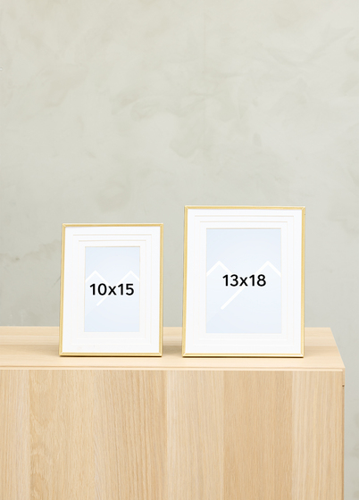 ZEP Italia Anversa Bilderamme - Gull, 10x15