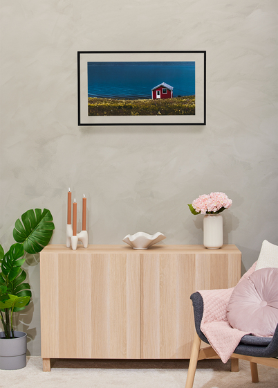 PictureIt Floating Frame Bilderamme - Svart, 30x60