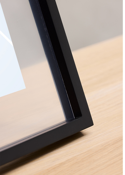PictureIt Floating Frame Bilderamme - Svart, 30x60