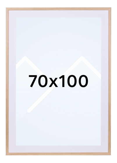 TR Reykjavik Bilderamme - Lys Eik, 60x80, 70x100