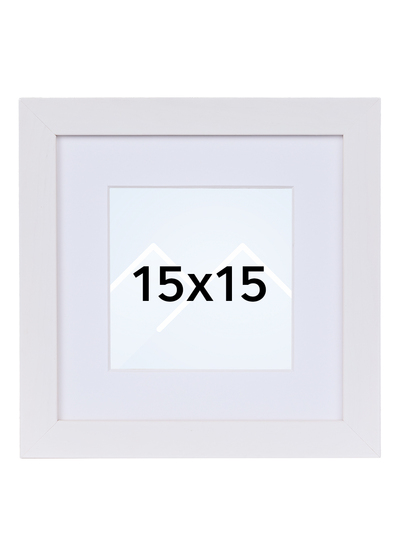 TR Reykjavik Bilderamme - Hvit, 10x10, 15x15