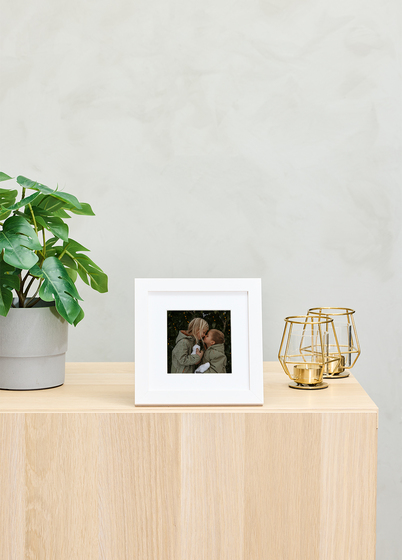 TR Reykjavik Bilderamme - Hvit, 10x10, 15x15