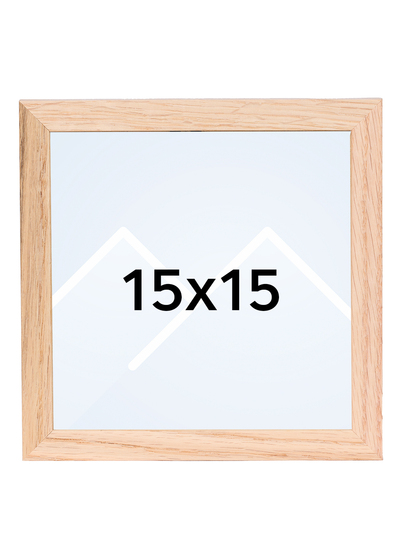 TR Nordmarka Bilderamme - Lys Eik, 15x15