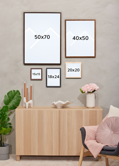 TR Nordmarka Bilderamme - Røkt Eik, 18x24