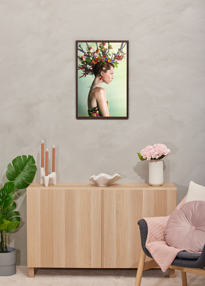 TR Nordmarka Bilderamme - Røkt Eik, 40x60