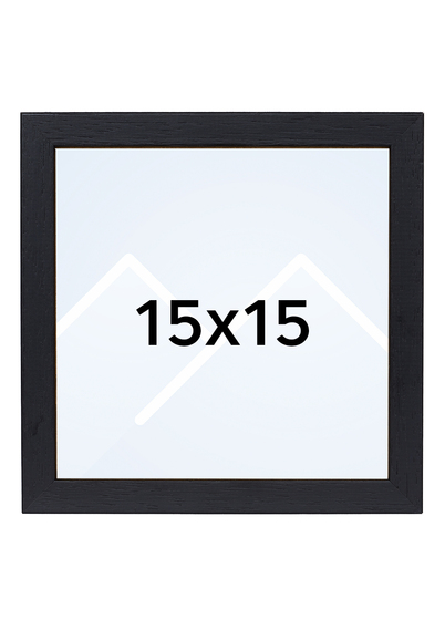 TR Nordmarka Bilderamme - Svart, 15x15