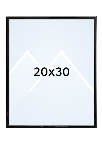 Focus Lily Bilderamme. - Svart, 20x30