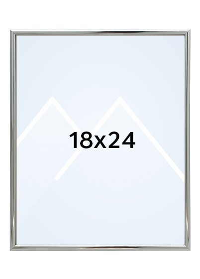 Focus Lily Bilderamme. - Sølv, 18x24