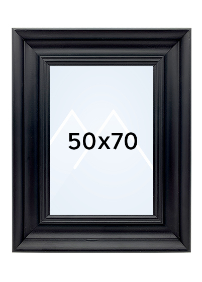 Focus Lotus Bilderamme - Svart, 50x70