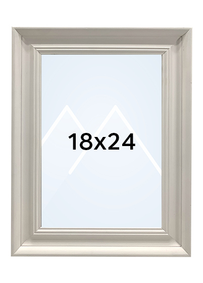 Focus Lotus Bilderamme - Hvit, 18x24