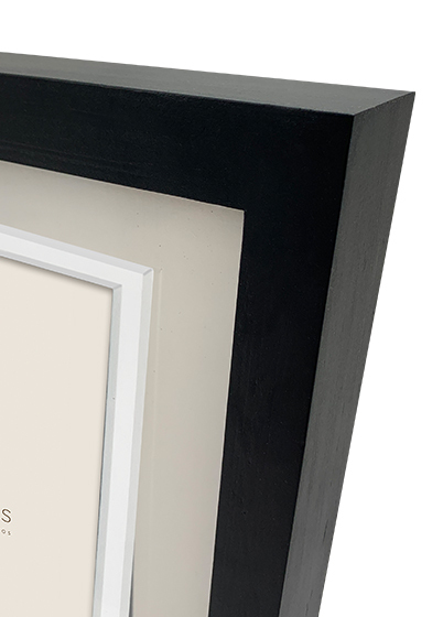 Focus Dahlia Collageramme - Svart, 10x15 x3, 21x40