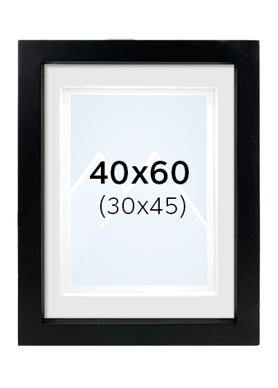 Focus Dahlia Bilderamme - Svart, 30x45, 40x60