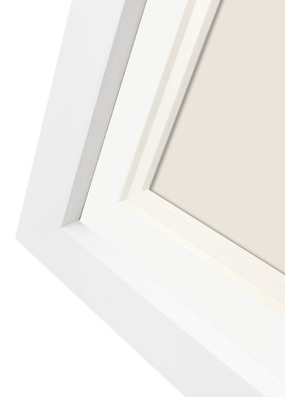 Focus Dahlia Bilderamme - Hvit, 30x40, 40x50