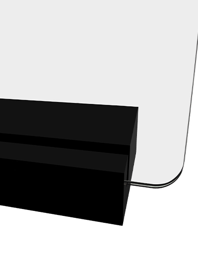 Focus Akryl Bildeholder - Svart, 10x15