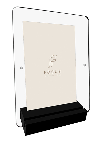 Focus Akryl Bildeholder - Svart, 10x15