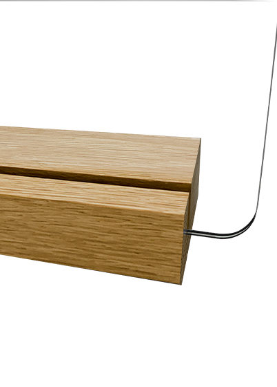 Focus Akryl Bildeholder - Oak, 10x15
