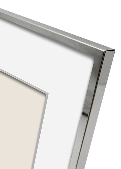 Focus Iris Bilderamme - Sølv, 10x15, 15x20