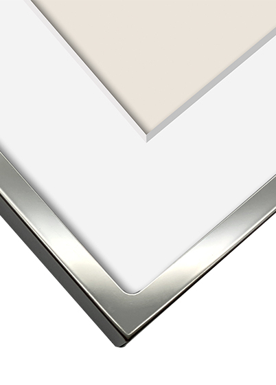 Focus Iris Bilderamme - Sølv, 10x15, 15x20