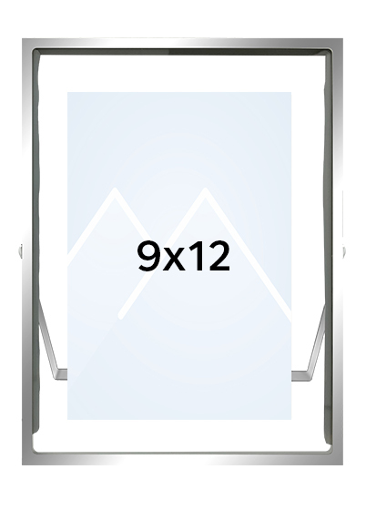 Focus Iris Bilderamme - Sølv, 9x12