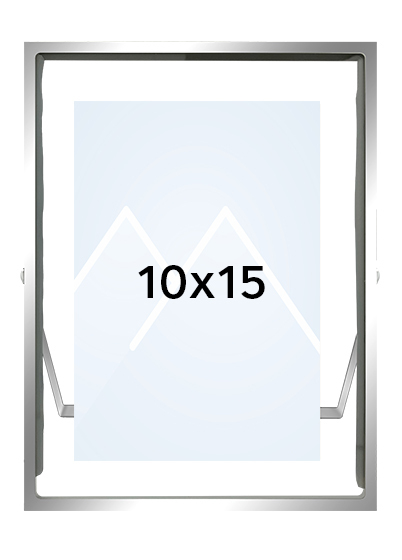 Focus Iris Bilderamme - Sølv, 10x15