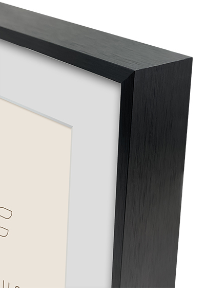 Focus Aster Box Bilderamme - Svart, 30x40, 40x50
