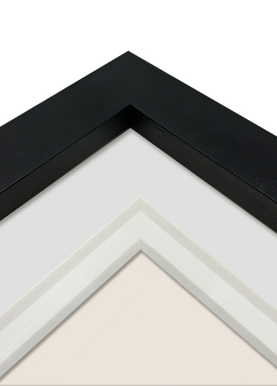 Focus Dahlia UV Bilderamme - Svart, 30x40, 40x50