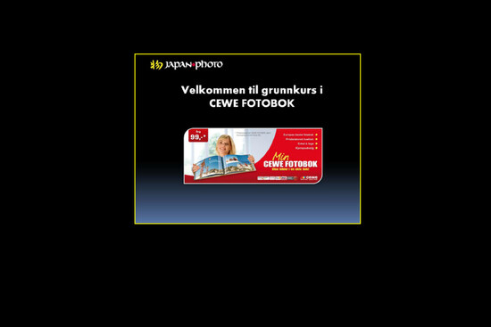 EV-2895 - Kurs i CEWE FOTOBOK EV-2895 - Kurs i CEWE FOTOBOK
