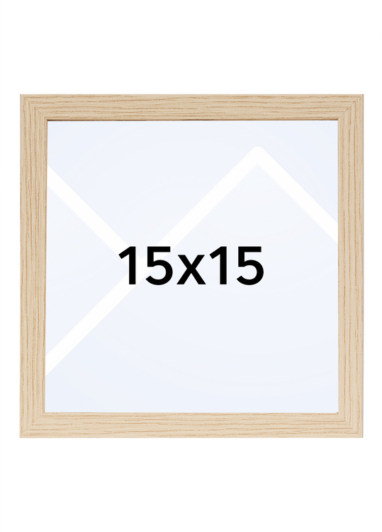 TR København Bilderamme - Lys Eik, 15x15